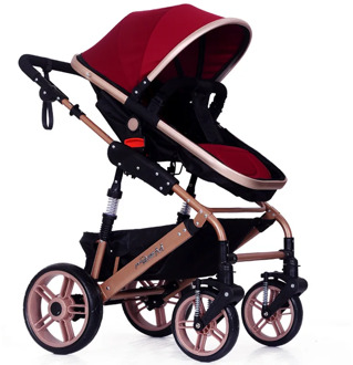 Star and moon t1509 high landscape baby stroller two way sitting and folding baby stroller good baby stroller baby stroller