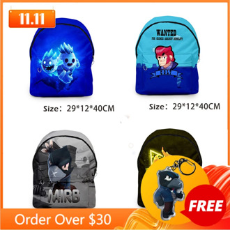 Star Crow Game Game Cartoon Heroes School Bag Figure Model Spike Shelly Leon PRIMO MORTIS Birthday Gifts for Boys Girls Kids