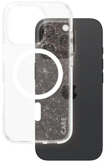 Star Lit Case MagSafe voor de Apple iPhone 16 Pro - Star Lit Wit