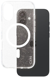 Star Lit Case MagSafe voor de Apple iPhone 16 - Star Lit Wit