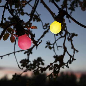 Star Trading B22 0,9W LED lamp, rood