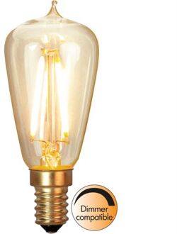 Star Trading Druppel-edison Lamp - E14 - 1.9w - Super Warm Wit