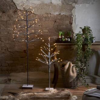 Star Trading LED decoratieve boom Snowfrost Tree IP20 Hoogte 90cm bruin, wit