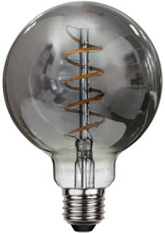 Star Trading LED filament lamp Spiraal, G95, E27, 2 W grijs dimbaar