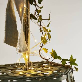 Star Trading LED-lichtboeket Dew Drops op batterijen koper