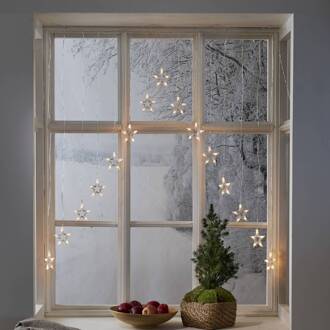 Star Trading LED lichtgordijn Decystar, 15-lamps helder
