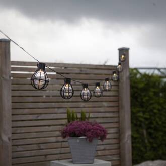 Star Trading LED lichtketting Cage, zwart/transparant zwart, transparant