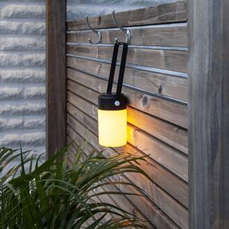 Star Trading LED tafellamp Flame Lantern, draagbaar, batterij zwart, wit