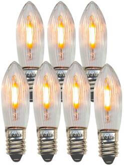 Star Trading LED vervangingslamp kaars E10 0.5W helder 14-55VAC/DC 7xset