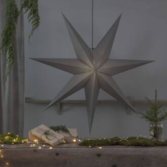 Star Trading Papieren ster Ozen zevenpuntige Ø 140 cm grijs