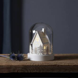 Star Trading Sfeerlamp Kupol huis, wit wit, helder