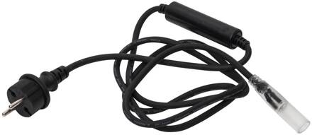 Star Trading Startpakket voor led lichtslang Ropelight Reel zwart