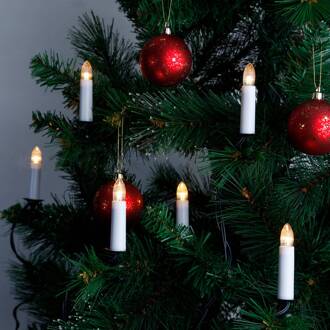 Star Trading Svea lichtketting, LED, dubbele streng 16fl groen, wit