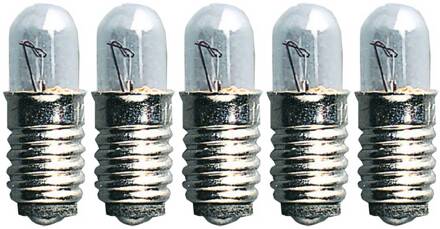 Star Trading Vervangingslampen E5 0.6W 12V LV kroonluchter 5st, helder
