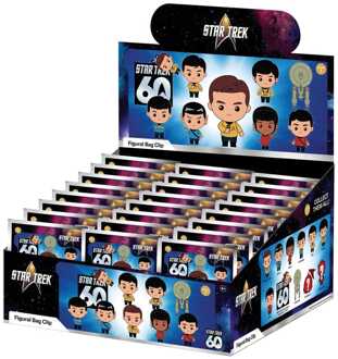 Star Trek 3D Foam Bag Clips Serie 1 Display (24)