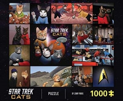 Star Trek Cats 1000-Piece Puzzle -  Chronicle Books (ISBN: 9781797212227)