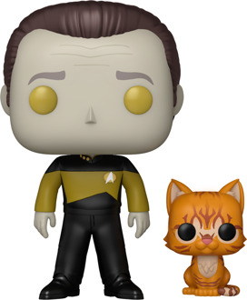 Star Trek Data w/ Spot Pop&Buddy Funko Pop Vinyl