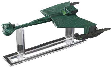 Star Trek Library Klingon D7 Battle Cruiser Die-cast ship and book