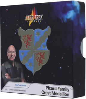 Star Trek Picard Family Crest Limited Edition Medallion