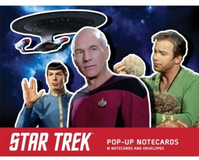 Star Trek Pop-Up Notecards - Chip Carter