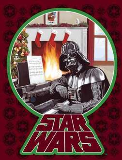 Star Wars A Very Merry Sithmas Dames kersttrui - Wijnrood - M