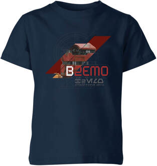 Star Wars Andor B2EMO Kids' T-Shirt - Navy - 98/104 (3-4 jaar) - Navy blauw - XS