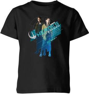 Star Wars Andor Heroes Pose Kids' T-Shirt - Black - 110/116 (5-6 jaar) - Zwart - S