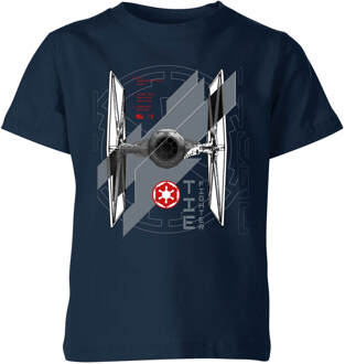 Star Wars Andor Tie Fighter Kids' T-Shirt - Navy - 146/152 (11-12 jaar) - Navy blauw - XL