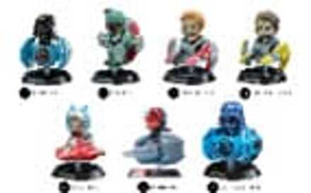 Star Wars Bobble Hero Cosbi Rider Bobble-Head 6 cm Blind Box Display (6)