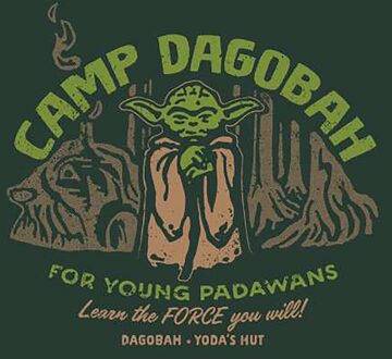 Star Wars Camp Dagobah Unisex T-Shirt - Green - XXL Groen
