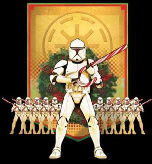 Star Wars Candy Cane Stormtroopers Christmas Hoodie - Black - S - Zwart
