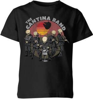 Star Wars Cantina Band Kids' T-Shirt - Black - 98/104 (3-4 jaar) Zwart - XS