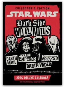 Star Wars Classic A3 Deluxe Calendar 2025 - Browntrout Wandkalender - Danilo Promotion Ltd