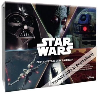 Star Wars Classic Desk Block Calendar 2025 - Tagesabreißkalender (Browntrout) - Danilo Promotions Ltd