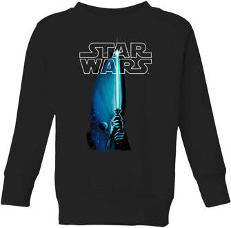 Star Wars Classic Lightsaber Kids' Sweatshirt - Black - 110/116 (5-6 jaar) - Zwart