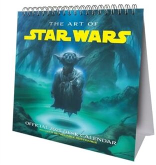 Star Wars Classic Post Card Desk Easel Calendar 2025