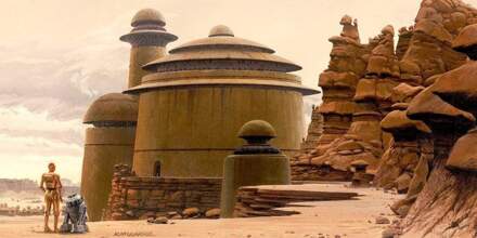 Star Wars Classic Rmq Jabbas Palace Vlies Fotobehang 500x250cm 10-banen Multikleur