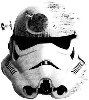 Star Wars Command Stormtrooper Death Star Sweatshirt - White - M Wit