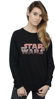 Star Wars Dames/Dames Tatooine Logo Sweatshirt (Zwart) - 2XL