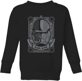 Star Wars Darkside Trooper Kids' Sweatshirt - Black - 110/116 (5-6 jaar) - Zwart