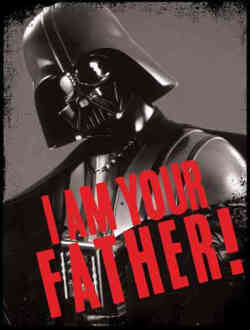 Star Wars Darth Vader I Am Your Father Gripping T-shirt - Zwart - 4XL - Zwart
