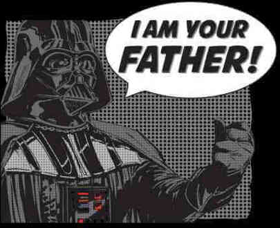 Star Wars Darth Vader I Am Your Father T-shirt - Zwart - 4XL - Zwart