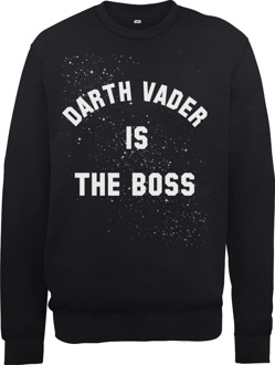 Star Wars Darth Vader is the Boss Trui - Zwart - L - Zwart
