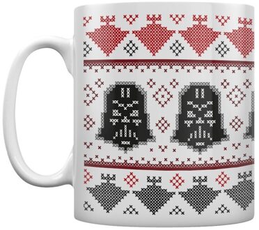 Star Wars Darth Vader Kerstmok (Wit/zwart/rood)