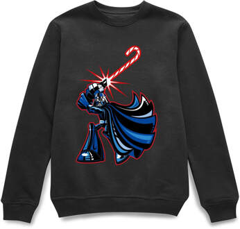 Star Wars Darth Vader met Zuurstok Kersttrui - Zwart - S