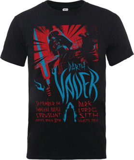 Star Wars Darth Vader Rock Poster T-shirt - Zwart - L