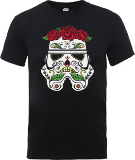 Star Wars Day Of The Dead Stormtrooper T-shirt - Zwart - XL