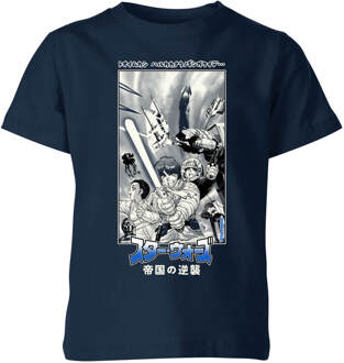 Star Wars Empire Strikes Back Kids' T-Shirt - Navy - 134/140 (9-10 jaar) - Navy blauw - L