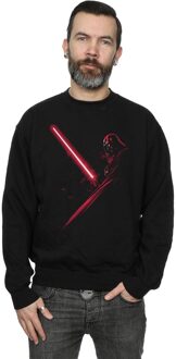 Star Wars Heren Darth Vader Shadow Sweatshirt (Zwart) - maat