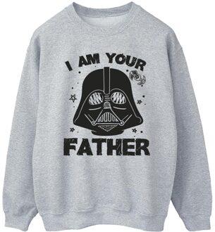 Star Wars Heren I Am Your Father Sweatshirt (Sportgrijs) - maat 4XL